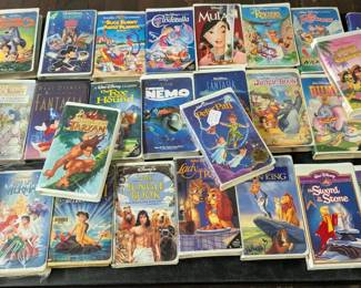 All Disney Clamshell VHS