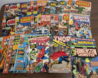 Silver / Bronze Age Marvel & DC comic books