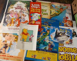 Huge Family / Disney Poster Lot