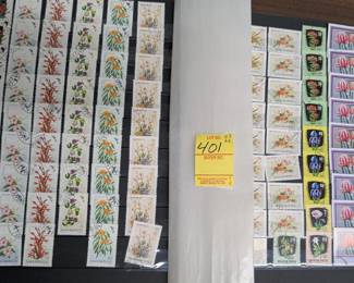 Flower Themed Stamp Binder