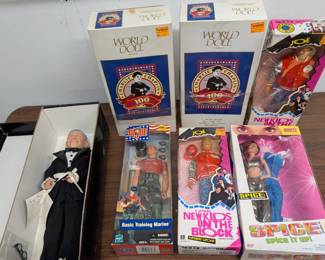 Mixed Doll Lot - Spice Girls / New Kids On the Block