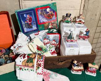 Hamilton Collection All Aboard the Rudolph Express train figurine set