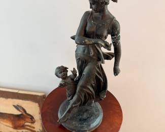 Henry Dumaige bronze sculpture