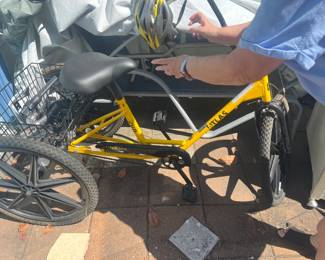 Tricycle and Helmet
