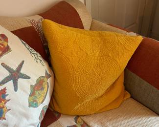gold matalesse pillow