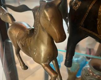 brass horse figurine