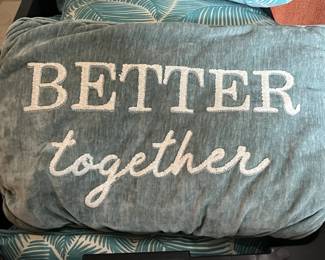 Better Together pillow