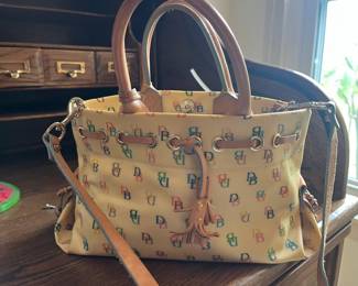 DB cream multicolor bag