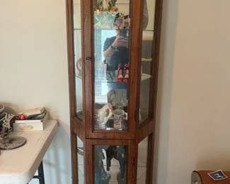 Vintage Curio Cabinet