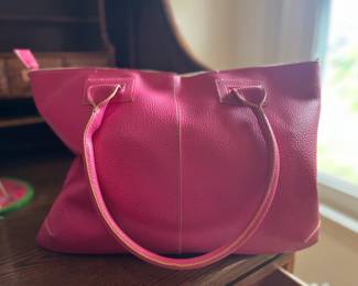 DB pink lather tote