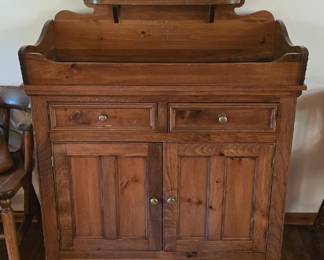 Dry sink by Pennsylvania House.  This is the room where you will enter the house.