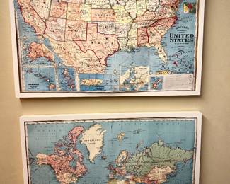 Large pin maps