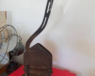 Antique Guillotine Chopper 