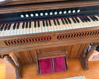 Antique Kimball Keyboard
