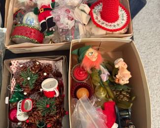 Vintage Christmas Tree Decorations 