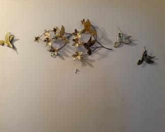 Vintage Humming Bird Wall Decor