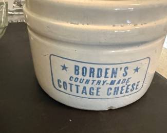 Bordens Cottage Cheese Crock