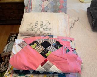 Most quilts are unfinished