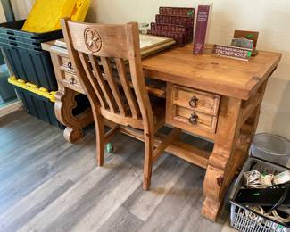 Desk & Chair $100