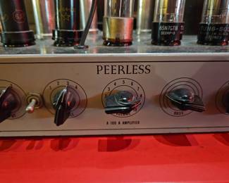 Vintage Peerless 100A Mono Tube Amp