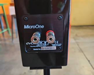 Evolution Acoustics MicroOne Speakers & Stand