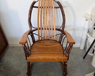 Bentwood New Oak Slat Rocking Chair GMG