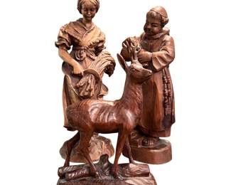 Oberammergau More HandCarved Wood Figurines DRRG
