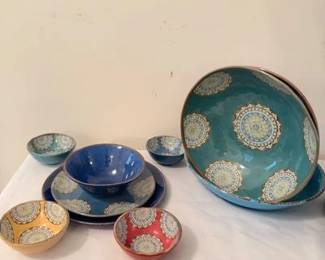 Melamine Bohemian Style Dinnerware