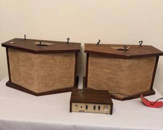 Vintage Bose Model 901 Speakers with Active Equalizer DRMG