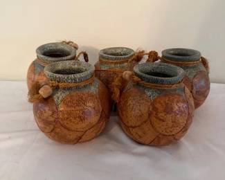 Tlatoani Artesanias Mexican Pottery Jars