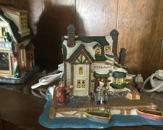 Lighted Village - Waterfront Restaurant