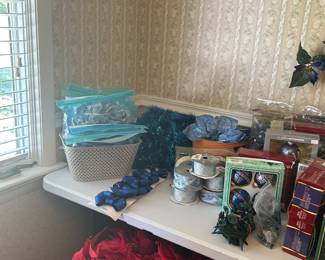 More of the Blue Christmas Tree Collection to fully decorate a tree!