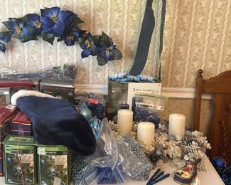 The Blue Christmas Tree Collection to fully decorate a tree!