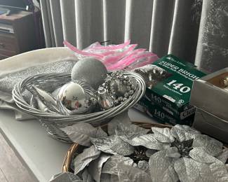The Silver Christmas Tree Collection to fully decorate a tree!