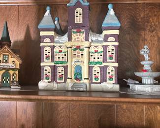 Lighted Village - Church