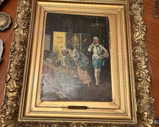 Arturo Ricci Painting On Board