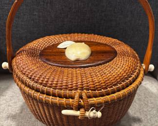 Vtg Nantucket Friendship Basket, 1969