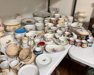 Assorted china