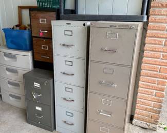 File cabinets