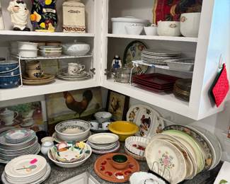 Kitchen serving pieces