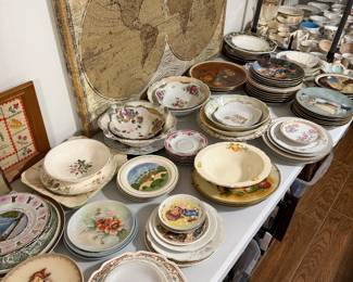 Assorted china