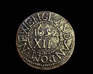 Silver Reproduction 1652 Massachusetts Shilling,