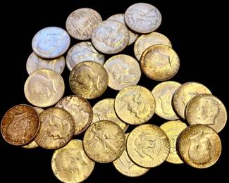 Silver 1/2 Dollars 90% Silver