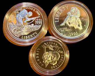 .999 1 oz Silver US Commemorative Coins