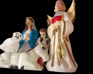 Vintage Christmas Plow Molds Set
