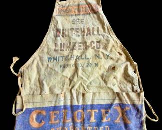 1940's Whitehall Lumber Apron 