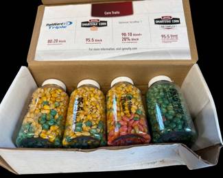 Genetically modified (GM) corn trait seed mixtures