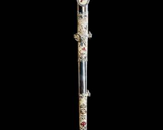 Masonic Knights Templar ceremonial sword and scabbard.