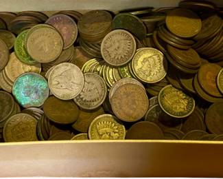 250+ Eagle / Indian Head Pennies
