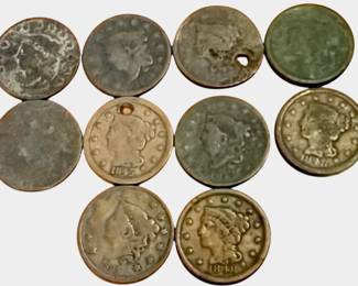 Large Cent & One Cent